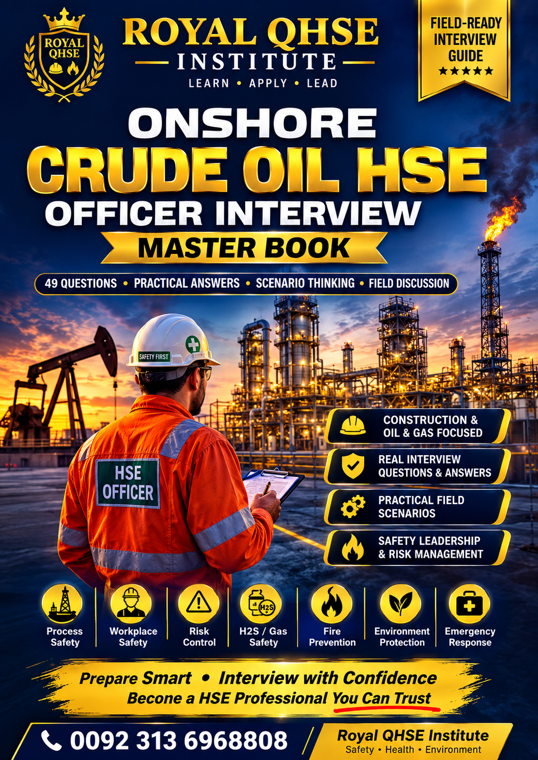 Onshore Crude Oil HSE Officer Interview Master Book